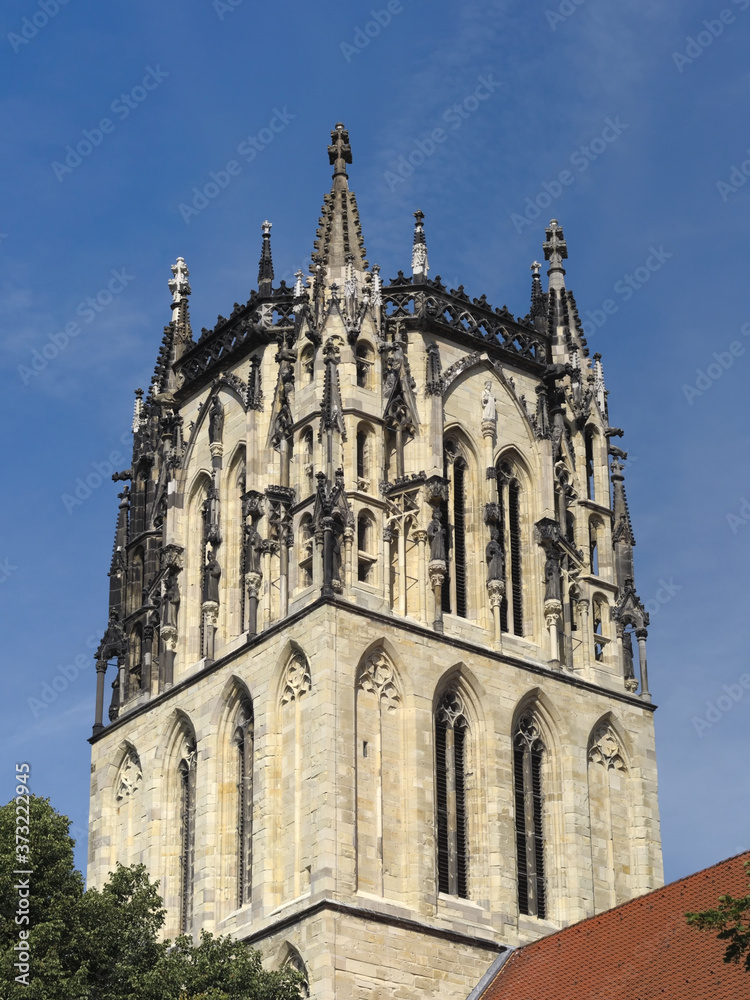 Münster - Überwasserkirche, Nordrhein-Westfalen, Deutschland, Europa