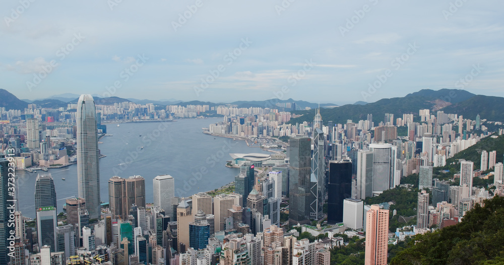  Hong Kong city skyline