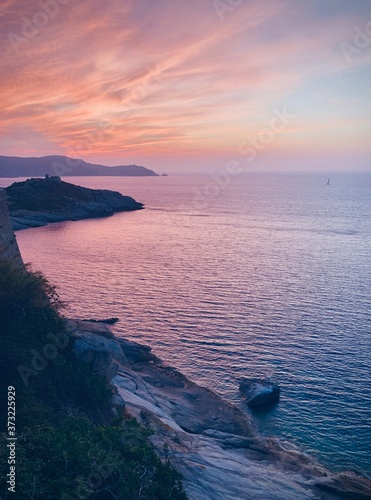 Couché de soleil Corse