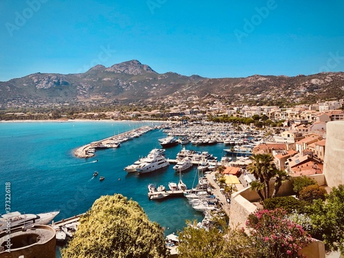 Vue de la citadelle de Calvi