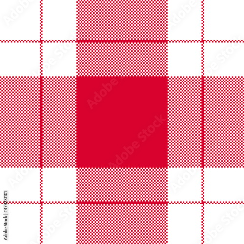 Pixel background vector design. Modern seamless pattern plaid. Square texture fabric. Tartan scottish textile. Beauty color madras ornament.