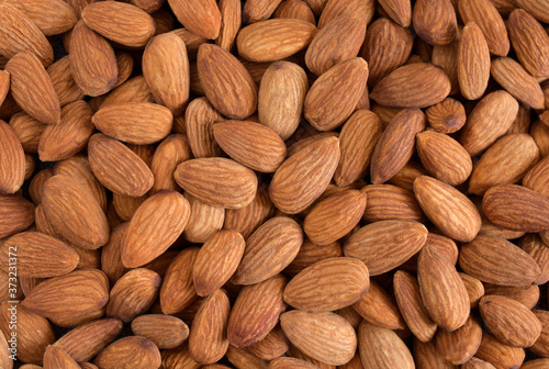 Almonds Background, Almond stacks for a background concept.