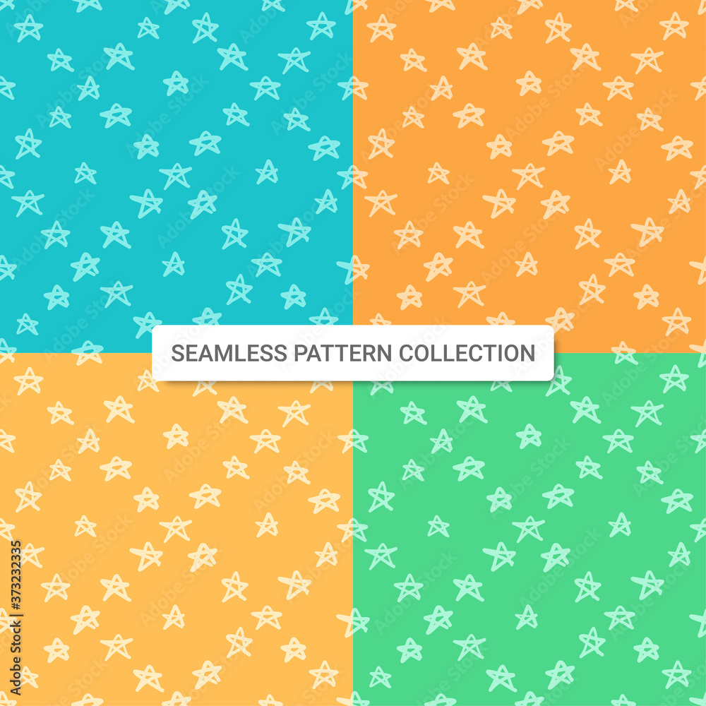 Seamless pattern with star shapes, vector illustration Seamless pattern with star shapes, vector illustration
