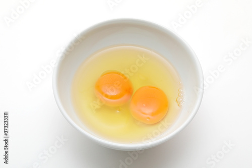 ふたつの生卵