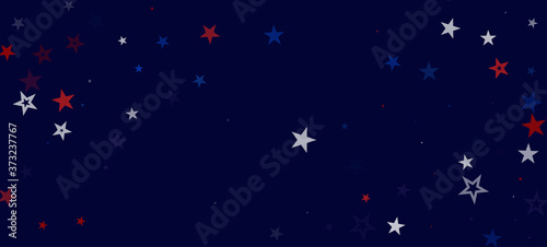 National American Stars Vector Background. USA Labor Memorial President's Independence 11th of November Veteran's 4th of July Day 