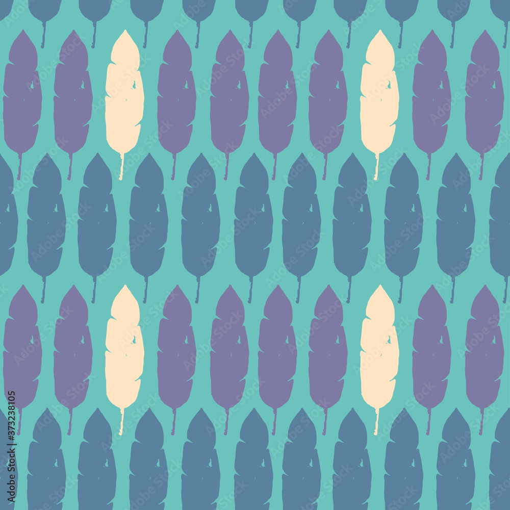 Fototapeta premium Trendy Tropical Vector Seamless Pattern. Beautiful Male Shirt Female Dress Texture. Cool Summer Fabrics. 