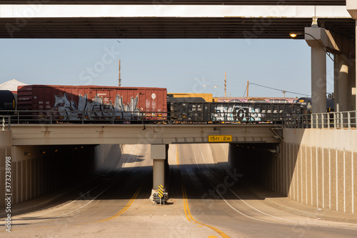 bridge in the city