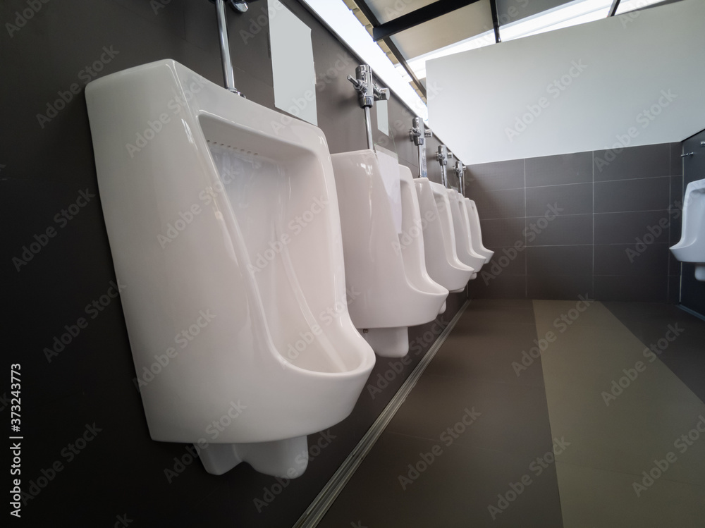public toilet room comfort male Toilet Urinal, white urinals in