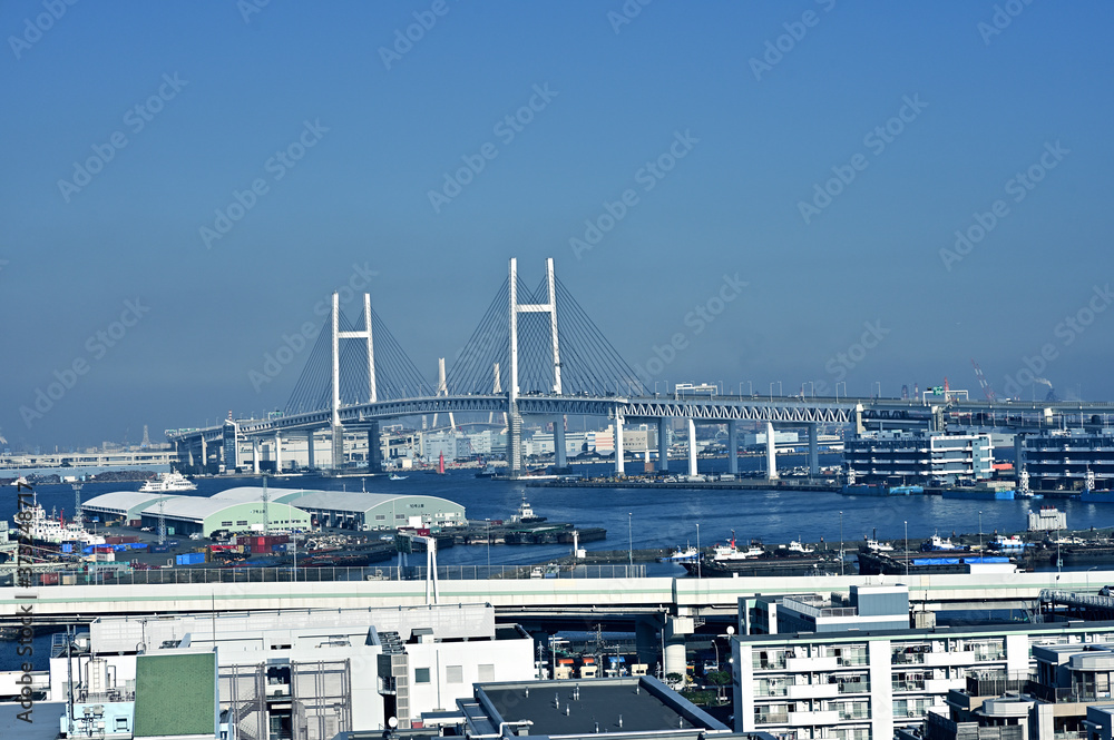 Fototapeta premium cable car bridge