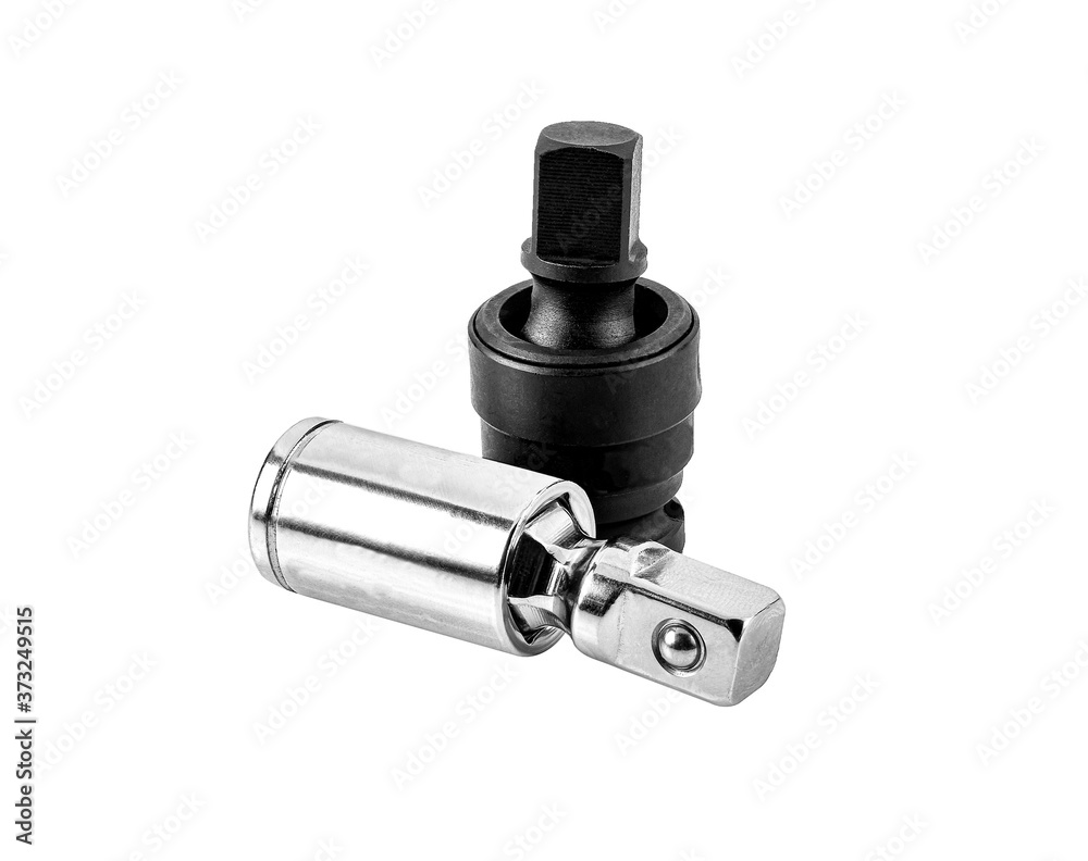 cornnecter socket spanners on white back ground cornnecter socket spanners on white back ground