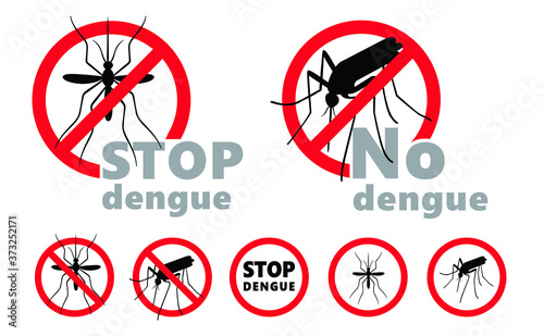 Stop malaria mosquito, dengue or zika virus alert. World malaria day on April 25. Vector signaling seamless pattern. Insect bite, blood infection ( illness ).