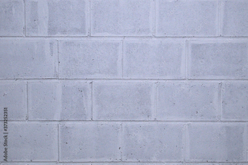 Fototapeta premium Beton wall. Brick wall. White and gray texture. Background.