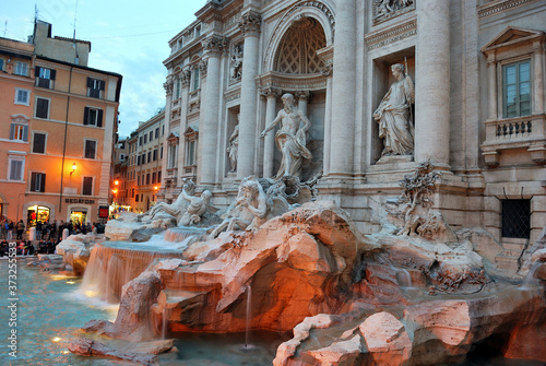 Fontana de Trevi, Roma, Italia