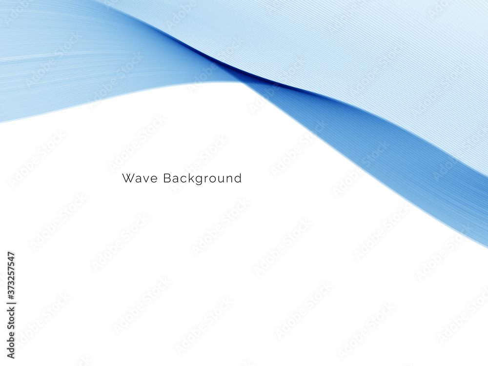 Obraz premium Wave Background for Business Presentation