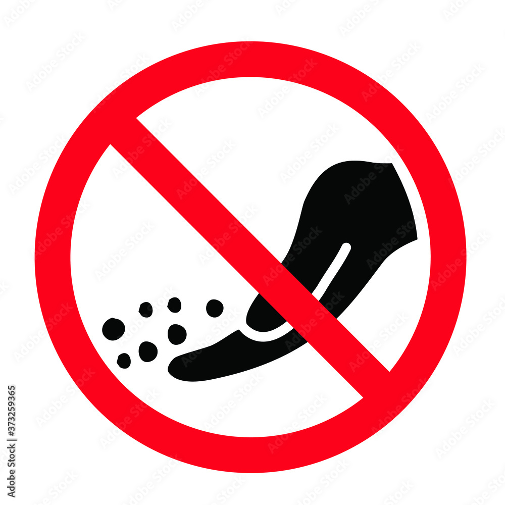 Do not feed animals. Fun vector ducks sign. Stop halt, no feeding