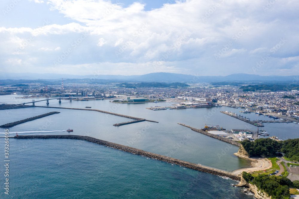 Obraz premium 小名浜港（福島県いわき市）