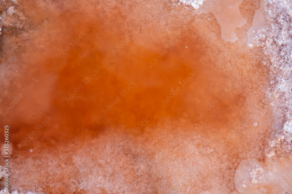 Fototapeta premium sea salt in water texture