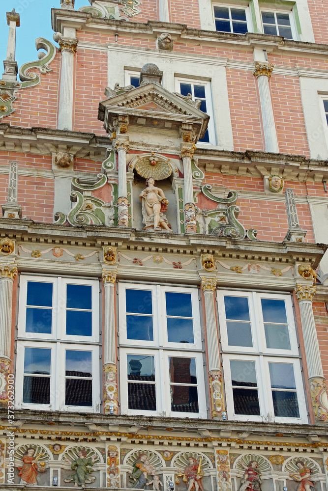 Fototapeta premium Hameln an der Weser Museum Fassade