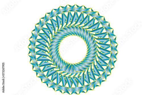 ブルーリング。フレーム、腕輪など