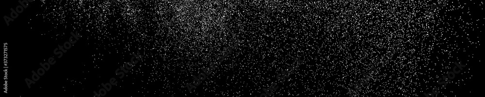 White Grainy Texture On Black. Panoramic Background. Wide Horizontal Long Banner For Site. Dust Overlay. Light Coloured Noise Granules. Snow Vector Elements. Illustration, EPS 10. White Grainy Texture On Black. Panoramic Background. Wide Horizontal Long Banner For Site. Dust Overlay. Light Coloured Noise Granules. Snow Vector Elements. Illustration, EPS 10.