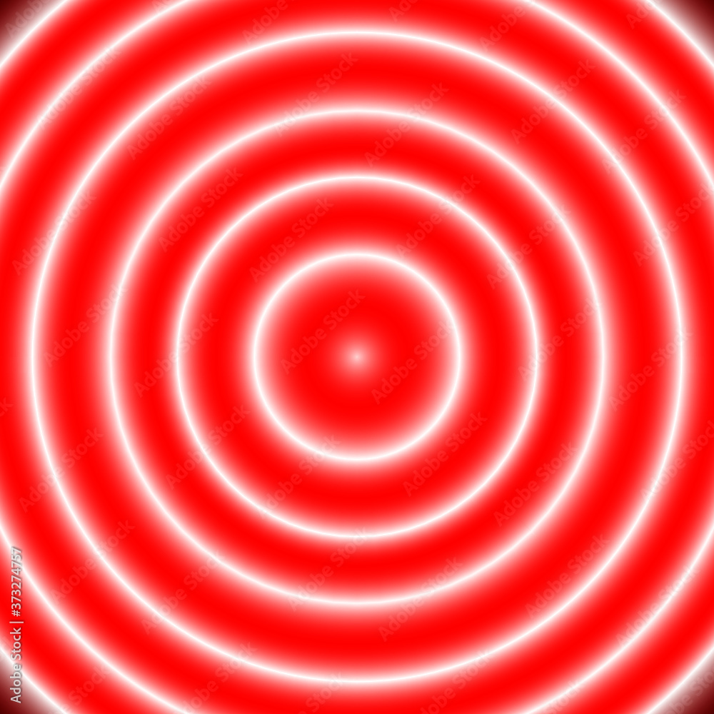 red spiral background