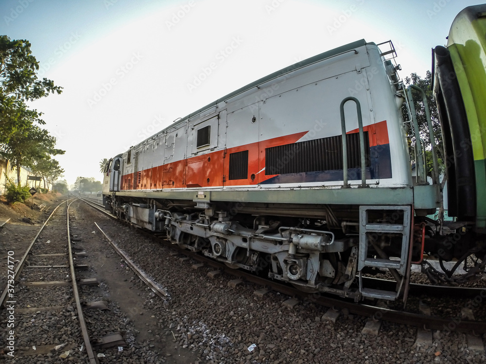 Fototapeta premium Locomotive Train