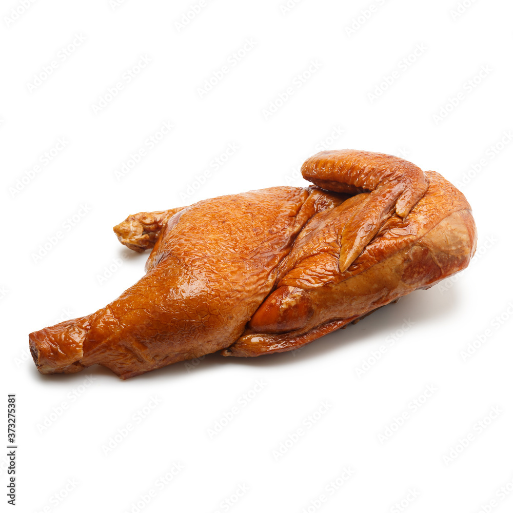 Smoked chicken with a ruddy crust Smoked chicken with a ruddy crust