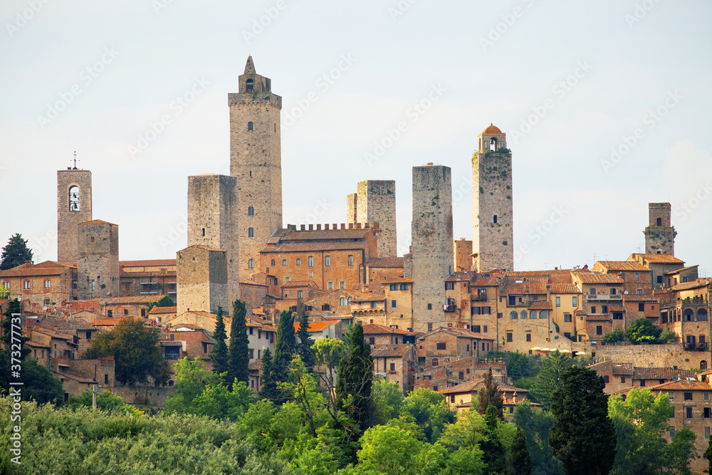 San Gimignano Medieval Village, Italy, Europe