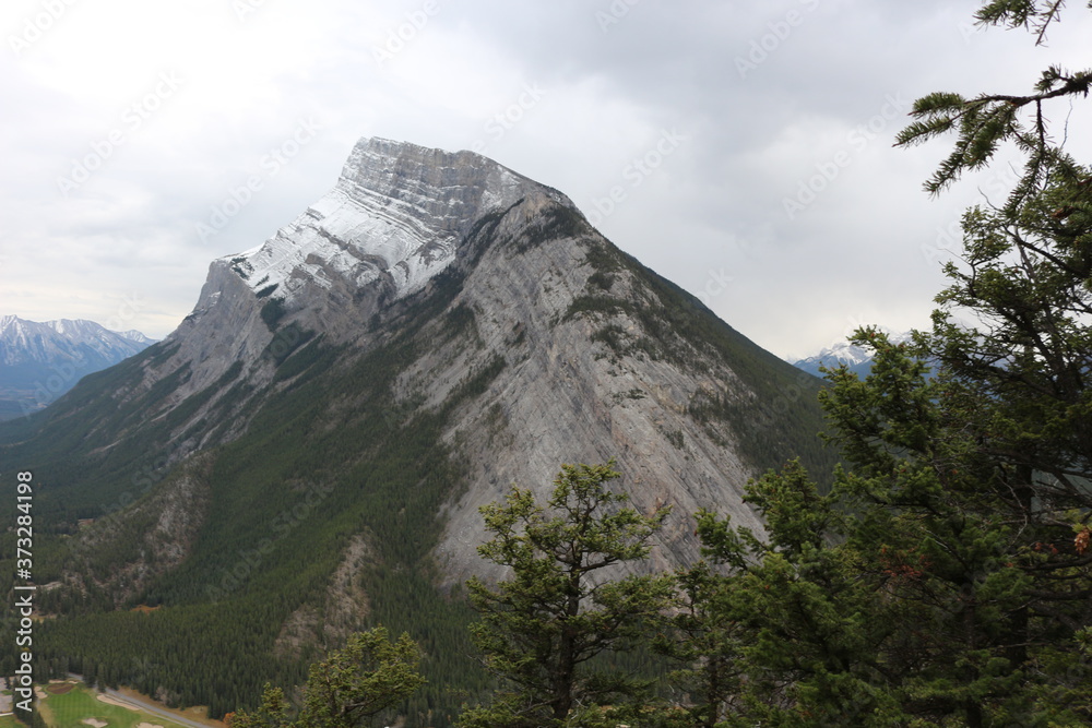 View from Tunnel Mountain trail Banff View from Tunnel Mountain trail Banff