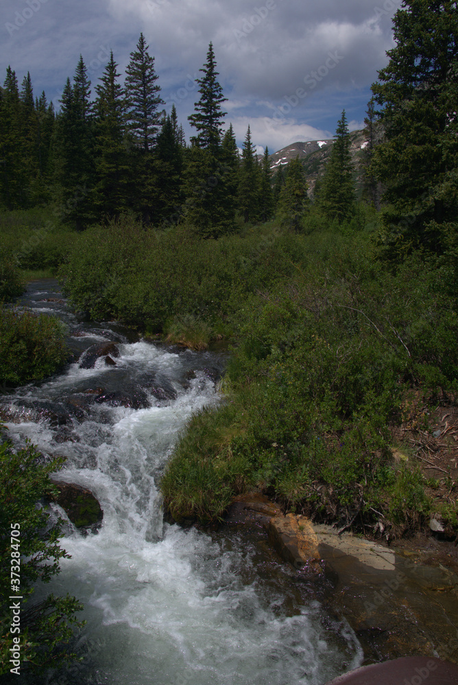 Remote back country of the Colorado Rocky Mountains Remote back country of the Colorado Rocky Mountains