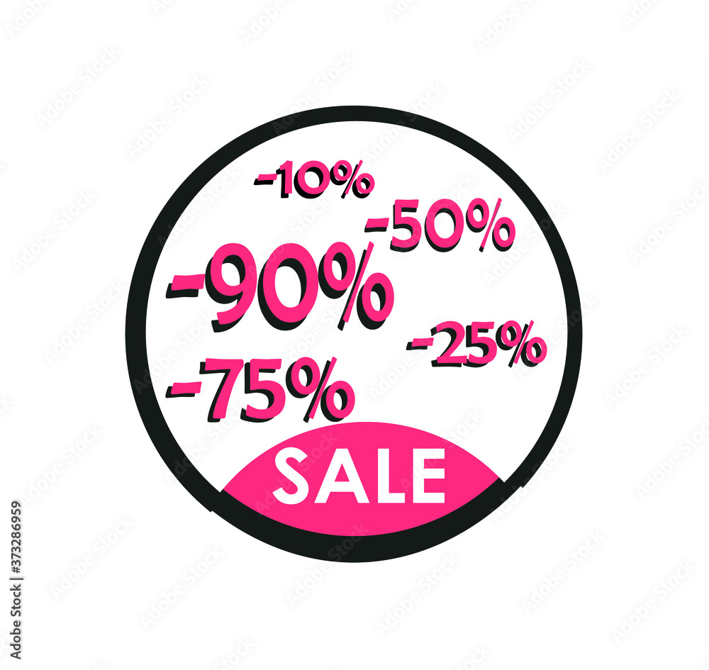 This is icon with an inscription for Discounts, Sale, sales, business, discounts, merchandise, merchandise sale, sale. This is icon with an inscription for Discounts, Sale, sales, business, discounts, merchandise, merchandise sale, sale.