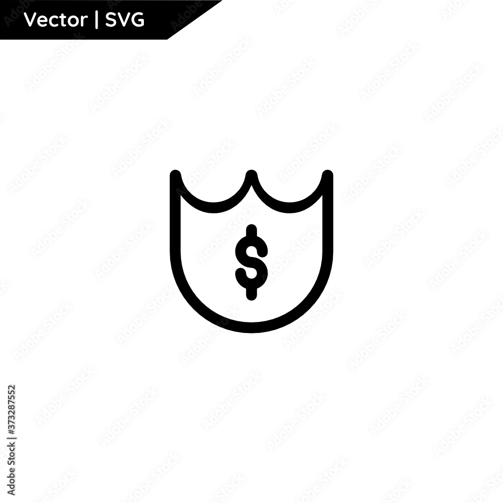 Fintech and business icon. Fintech and business icon.