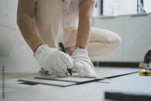 worker working in construction