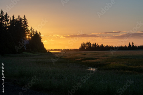 Sunrise in Lake Clark NP, Alaska © Mark Hunter