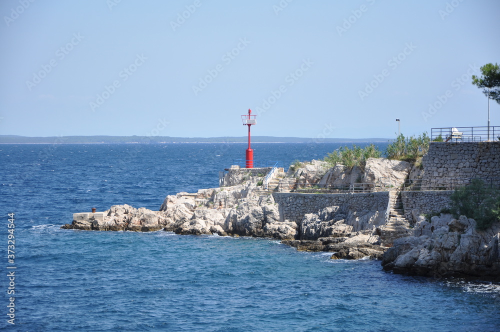 lighthouse on the island of Losinj, Croatia