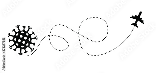 Stop coronavirus epidemic, bacteria cell. ( Covid-19 2019-nCoV, Covid-2019 ) Corona virus in China, Wuhan lockdown. Stay at home, stay safe. Social distancing Face mask. Self quarantine concept.