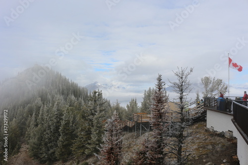 Fototapeta Naklejka Na Ścianę i Meble -  Views from Sulphur Mountain Banff