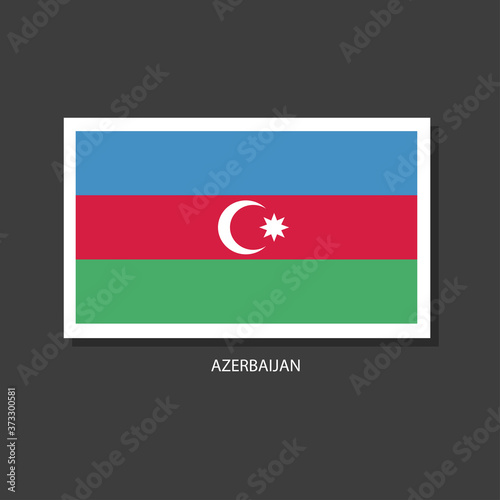 Azerbaijan flag Vector Square Icon. Free Download Azerbaijan flag Vector Square Icon. - GFXLoad