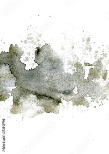 Paper watercolour texture background template print cardboard © Stephanie