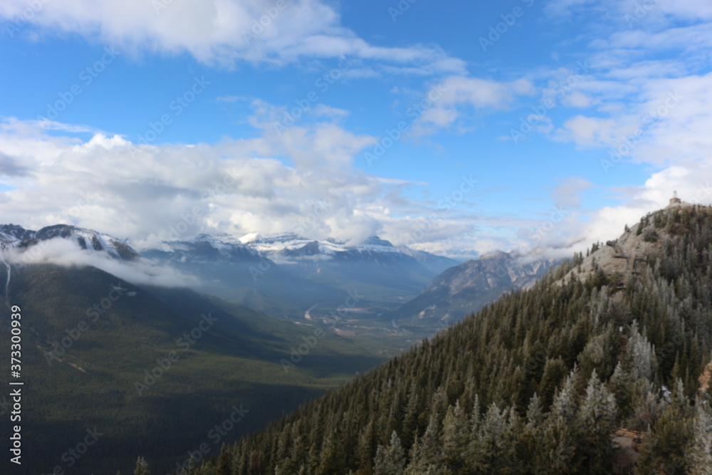 Views from Sulphur Mountain Banff Views from Sulphur Mountain Banff