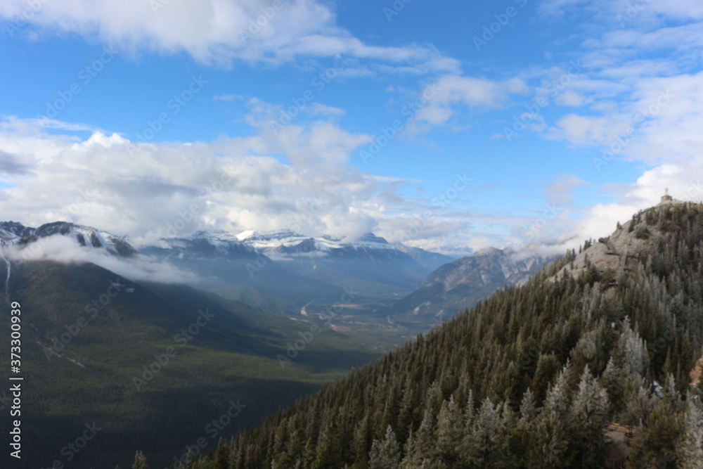 Views from Sulphur Mountain Banff