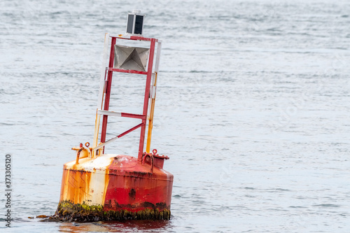 Rusty Navigation Buoy photo