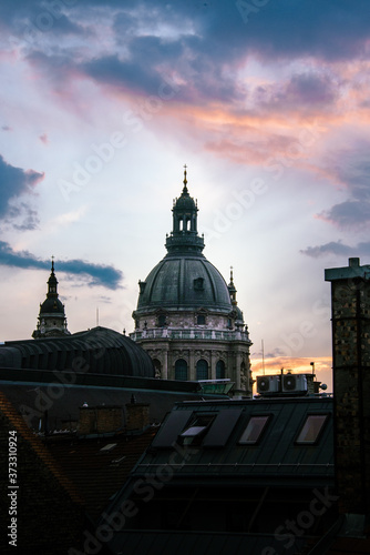 St Stephen's Basilica at Dusk