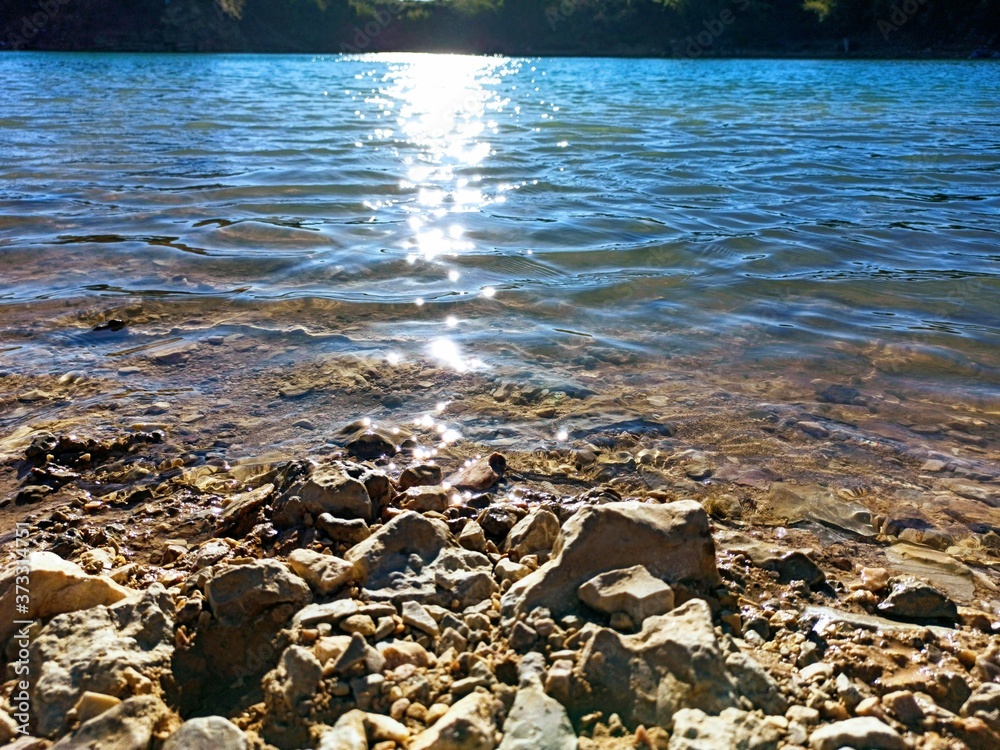 Obraz premium stones in water