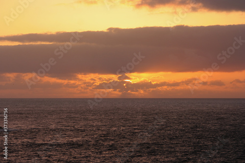 sunset over the sea © Maxi Perez