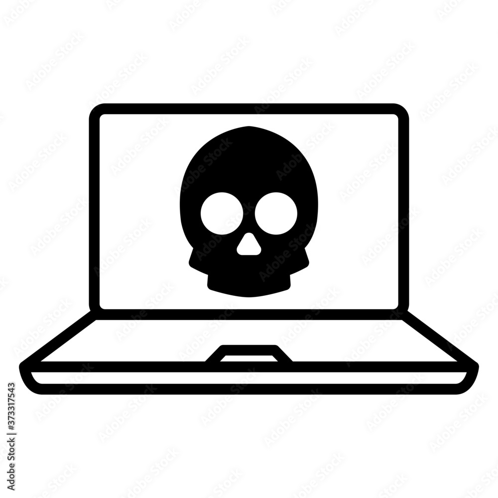 Hacker attack icon Hacker attack icon