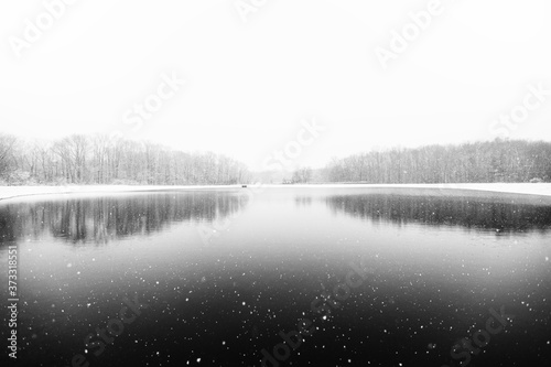 Snow lake