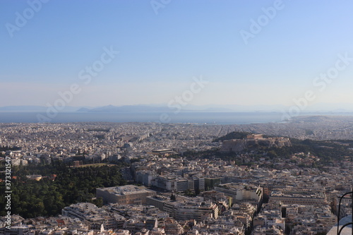 Parthenon, Athens from Lycabettus Hill