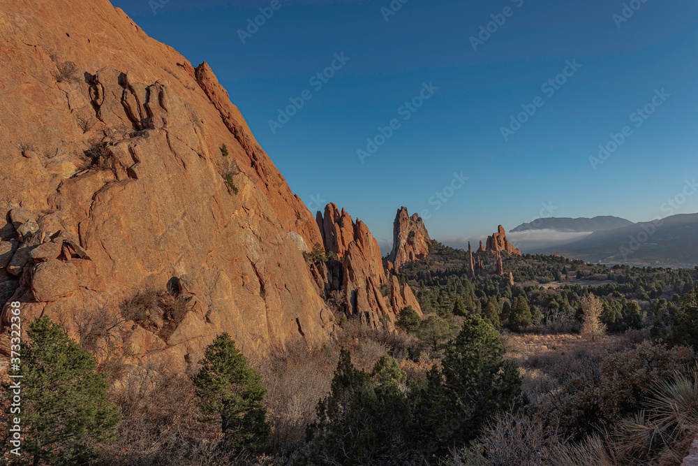 Garden of the Gods Colorado rock formations
