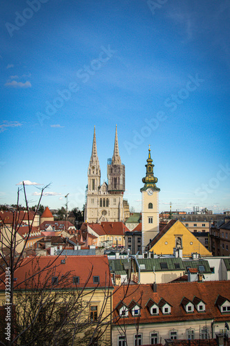 view of Zagreb